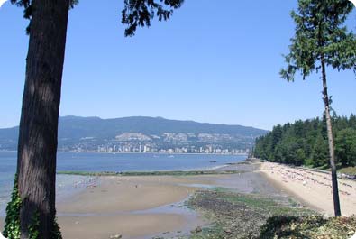 Views of English Bay Vancouver